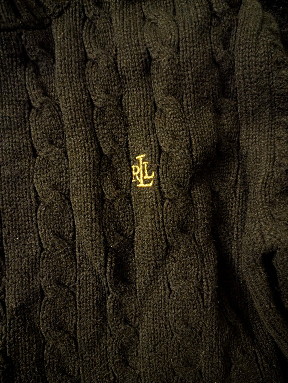 Ralph Lauren Cable Knit Crewneck Sweater - Picture 2 of 7